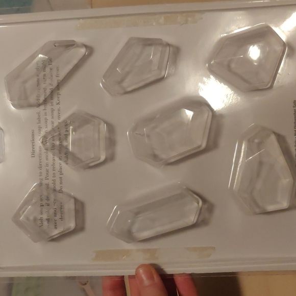 Soap molds Something Fabulous Soap Creations Plastic Soap Mold Lot of 3 - Picture 3 of 7